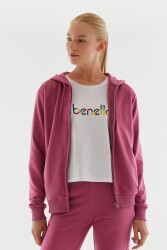United Colors Of Benetton Kadın Sweatshirt BNT-W20754 FUŞYA