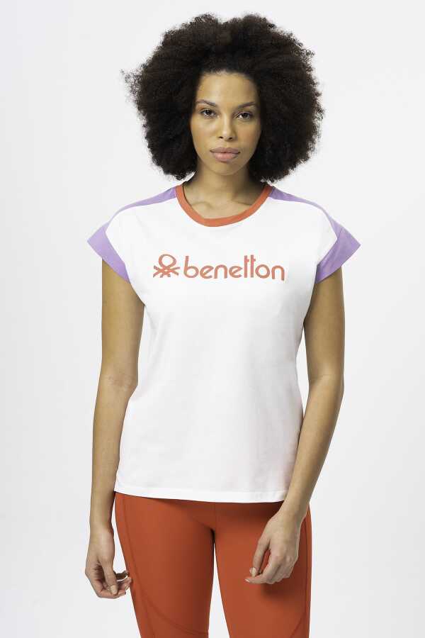 United Colors of Benetton Kadın T-Shirt BNT-W20377 - United Colors Of Benetton 1---0