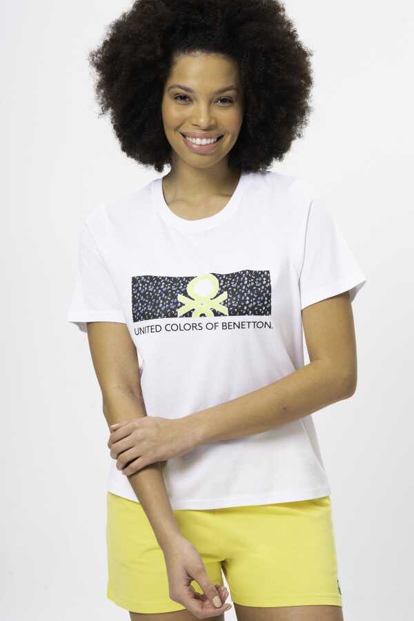 United Colors of Benetton Kadın T-Shirt BNT-W20392 - United Colors Of Benetton 3---0