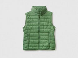 United Colors Of Benetton Kadın Yelek Mont 2TWDDJ003 HAKİ