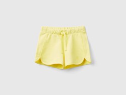 United Colors Of Benetton Kız Bebek Şort 3J70G900O SARI