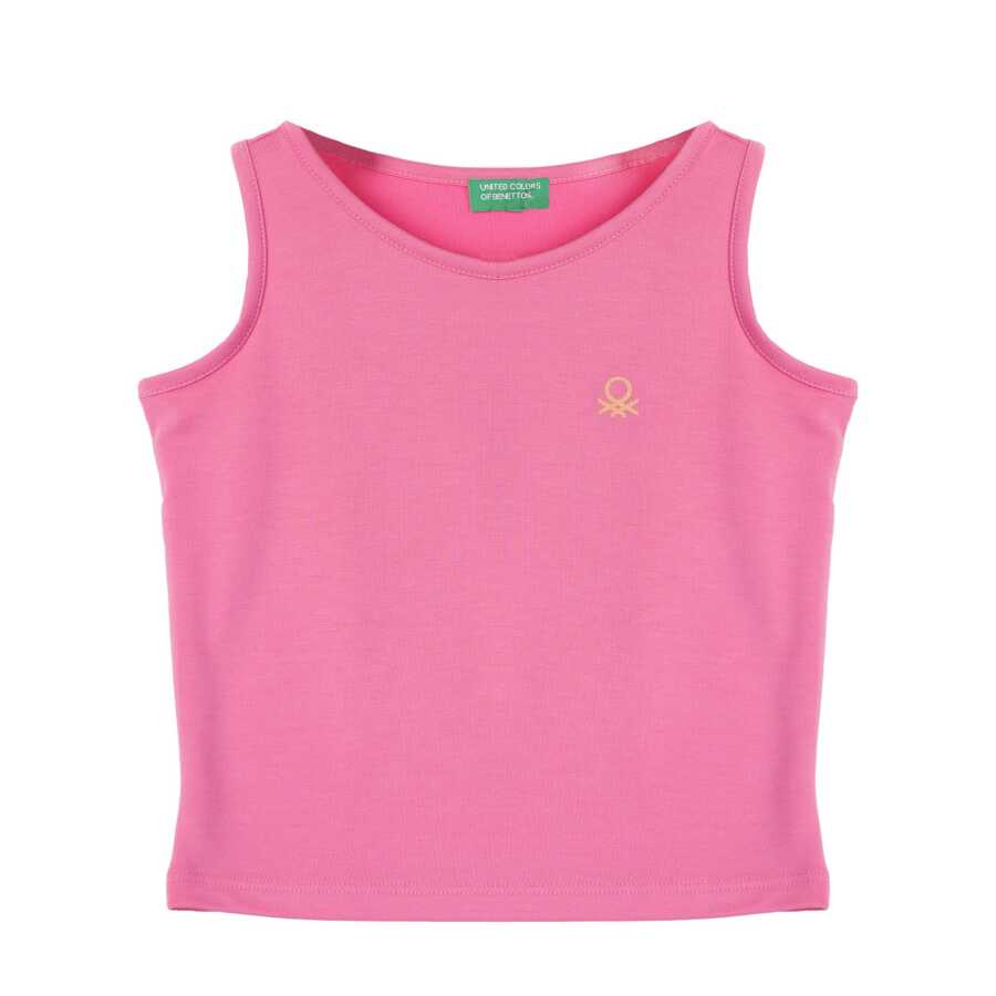 United Colors Of Benetton Kız Çocuk Atlet BNT-G21279 - United Colors Of Benetton 3---0