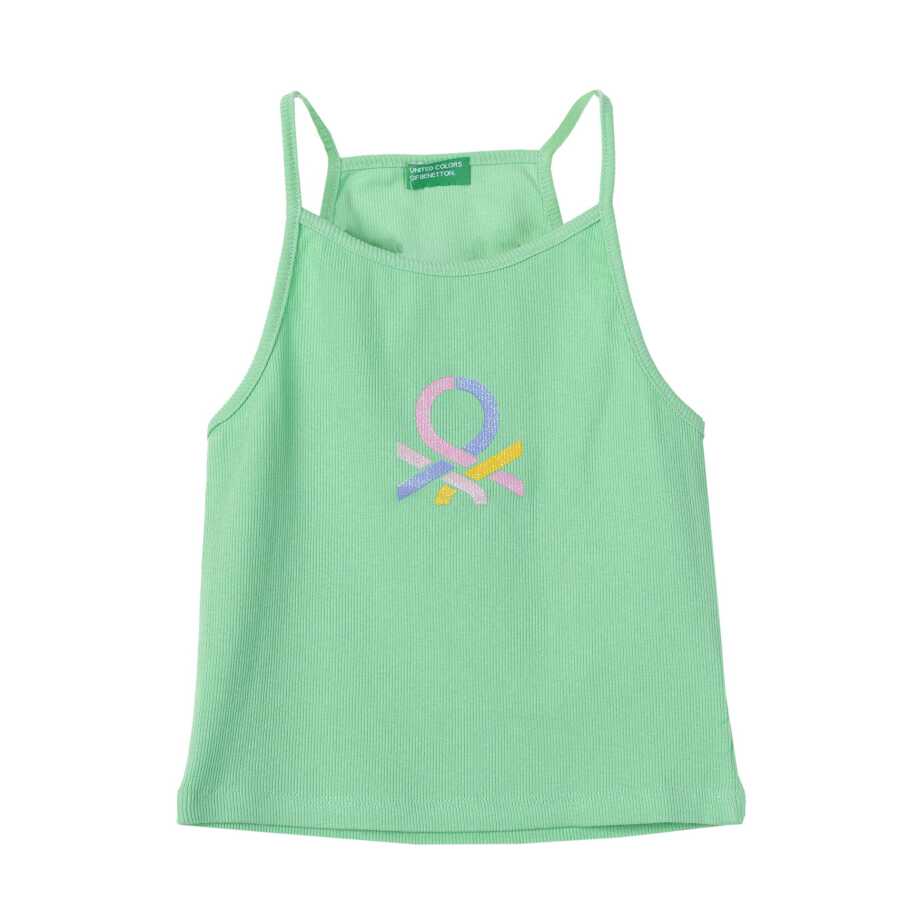 United Colors Of Benetton Kız Çocuk Atlet BNT-G21290 - United Colors Of Benetton 4---0
