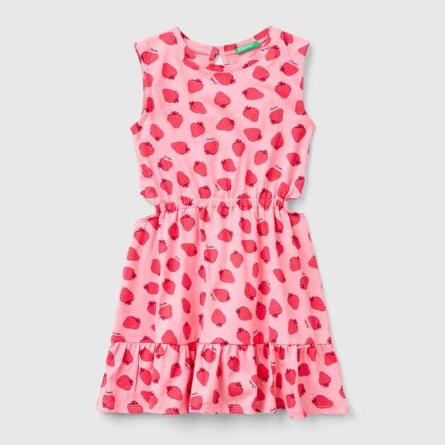 Unıted Colors Of Benetton Kız Çocuk Elbise 3M39CV00R - United Colors Of Benetton 2---0