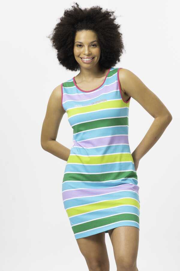 United Colors of Benetton Kız Çocuk Elbise BNT-G20603 - United Colors Of Benetton 3---0