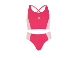 United Colors Of Benetton Kız Çocuk Mayo 25045 KOYU PEMBE