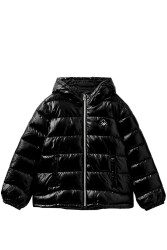 United Colors Of Benetton Kız Çocuk Mont 2EO0CN012 Siyah