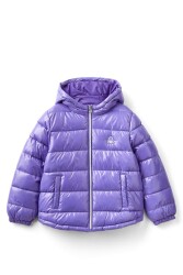 United Colors Of Benetton Kız Çocuk Mont 2EO0CN012 Lila