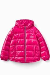 United Colors Of Benetton Kız Çocuk Mont 2EO0CN012 PEMBE