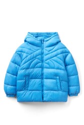 United Colors Of Benetton Kız Çocuk Mont 2VBSCN03L MAVİ
