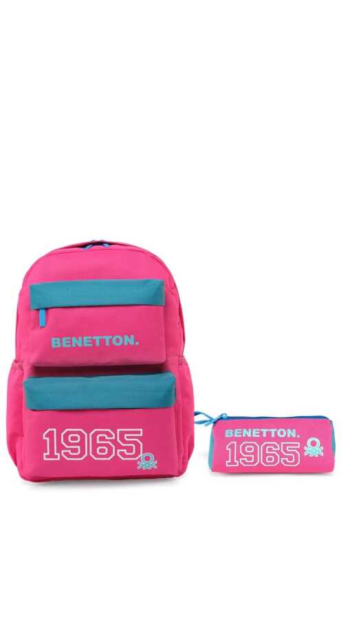 Unıted Colors Of Benetton Kız Çocuk Okul Çanta Seti 1300204 - United Colors Of Benetton 1---0