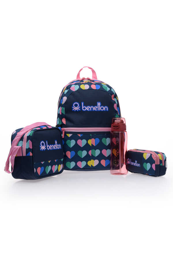 Unıted Colors Of Benetton Kız Çocuk Okul Çanta Seti 13026303158 - United Colors Of Benetton 1---0