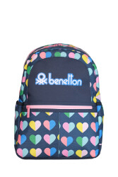 Unıted Colors Of Benetton Kız Çocuk Okul Çantası 13026 LACİVERT