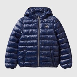 United Colors of Benetton Kız Çocuk Puffer Mont 222A21INCN015 LACİVERT