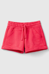 Unıted Colors Of Benetton Kız Çocuk Şort 3J68C901C FUŞYA