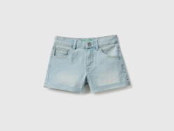 United Colors Of Benetton Kız Çocuk Şort 4XA2C9010 MAVİ
