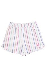 United Colors Of Benetton Kız Çocuk Şort BNT-G21236 Beyaz