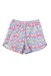 United Colors Of Benetton Kız Çocuk Şort BNT-G21236 Renkli Mix