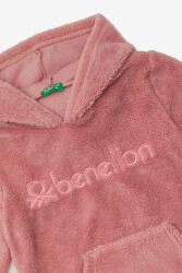 United Colors of Benetton Kız Çocuk Sweatshirt BNT-G20817 PEMBE