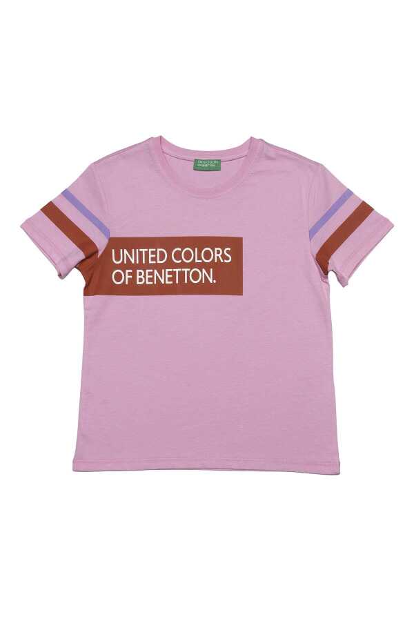 United Colors of Benetton Kız Çocuk T-Shirt BNT-G20501 - United Colors Of Benetton 2---0