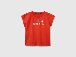United Colors Of Benetton Kız Çocuk Tshirt 3I1XC10I6 KIRMIZI