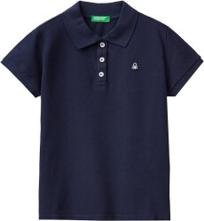 United Colors Of Benetton Kız Çocuk Tshirt 3WG9C300O LACİVERT