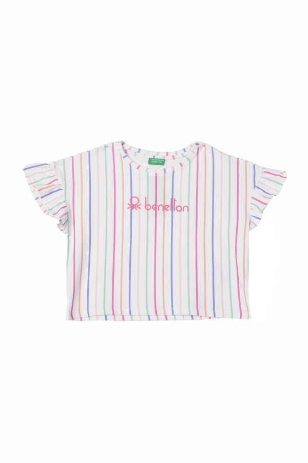 United Colors Of Benetton Kız Çocuk Tshirt BNT-G21235 - United Colors Of Benetton 3---0