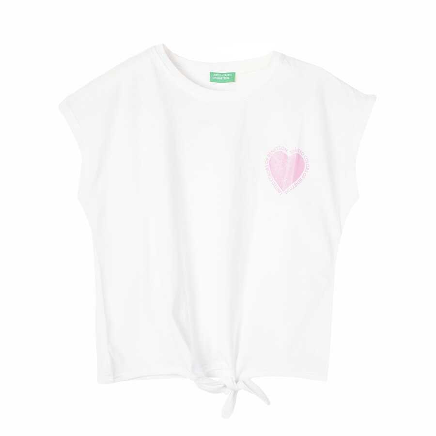 United Colors Of Benetton Kız Çocuk Tshirt BNT-G21272 - United Colors Of Benetton 1---0