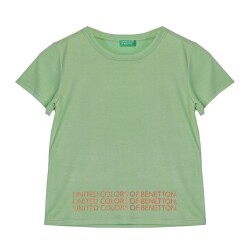United Colors Of Benetton Kız Çocuk Tshirt BNT-G21286 MİNT