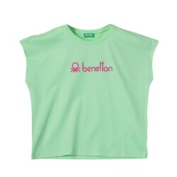 United Colors Of Benetton Kız Çocuk Tshirt BNT-G21304 MİNT