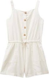 Unıted Colors Of Benetton Kız Çocuk Tulum 4SEXCT00S Beyaz