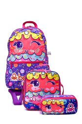 Unıted Colors Of Benetton Tekerlekli Okul Sırt Çantası BNT-808182 Mor