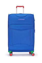 Unıted Colors Of Benetton Unisex Büyük Boy Valiz 14BNT2700-01 Saks Mavisi