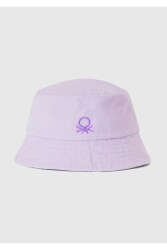 Unıted Colors Of Benetton Unısex Çocuk Şapka 6G0QCA019 Lila