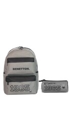 Unıted Colors Of Benetton Unisex Okul Çanta Seti 1300507 Gri