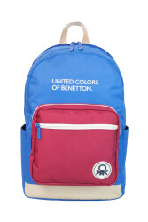 Unıted Colors Of Benetton Unisex Okul Çantası 13022 Saks Mavisi