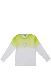 United Colors of Benetton Unisex Sweatshirt BNT-B20878 Açık Yeşil