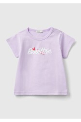 Yenidoğan Kız Tshirt 3I1XA1052 Lila