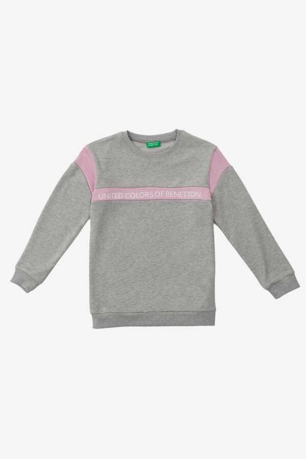 United Colors of Bennetton Kadın Sweatshirt BNT-G20857 - United Colors Of Benetton 2---0