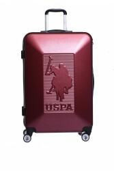 U.S. Polo Assn. Büyük Boy Valiz PLVLZ22821A Bordo