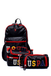 U.S. Polo. Assn. Erkek Çocuk Okul Seti PLSET737475 Siyah