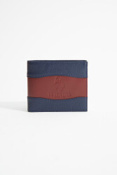 U.S. Polo. Assn. Erkek Cüzdan PLCUZ8422 Lacivert-Bordo