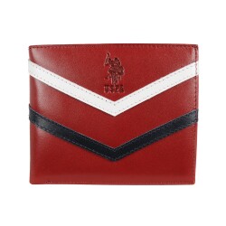 U.S. Polo Assn. Erkek Cüzdan PLCZ8418 Bordo