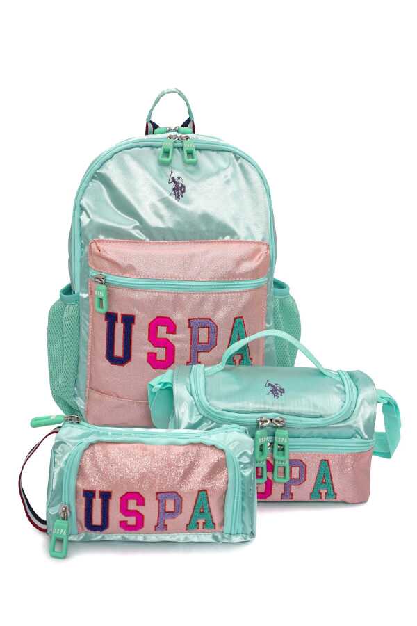 U.S. Polo. Assn. Kız Çocuk Okul Çanta Seti PLSET242676869 - U.S. Polo Assn. 4---0