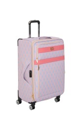 U.S. Polo. Assn. Unisex Büyük Boy Valiz PLVLZ24039A PEMBE