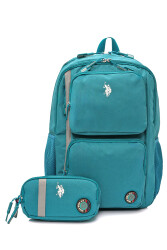 U.S. Polo. Assn. Unisex Okul Çanta Seti PLSET2400203 PETROL