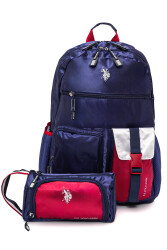 U.S. Polo. Assn. Unisex Okul Çanta Seti PLSET2403435 LACİVERT