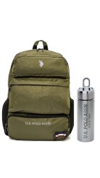 U.S. Polo. Assn. Unisex Okul Çanta Seti PLSET2404820 HAKİ