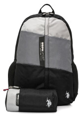 U.S. Polo. Assn. Unisex Okul Çanta Seti PLSET2405556 Siyah