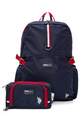 U.S. Polo. Assn. Unisex Okul Çanta Seti PLSET2409491 LACİVERT